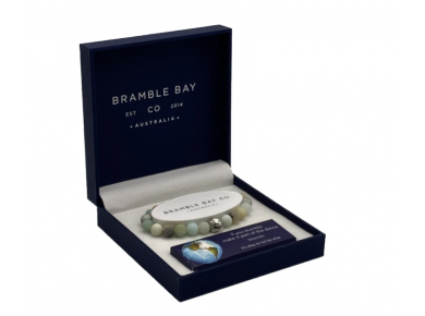 Bramble Bay Planet Earth Amazonite Bracelet 